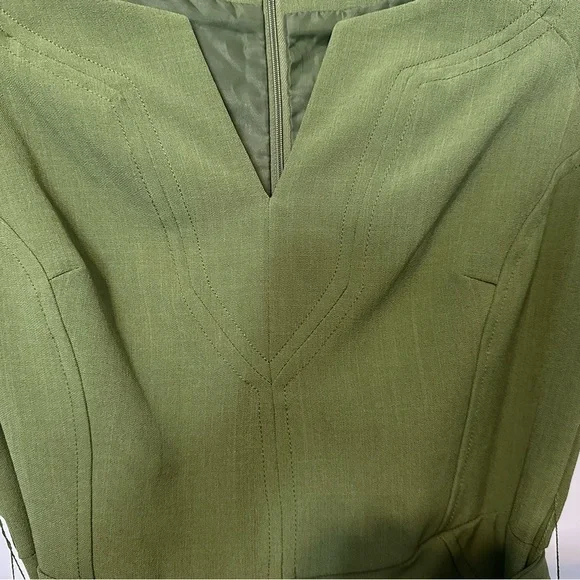 Women’s Green Dress, Size 6 (check measurements) - Picture 9 of 13